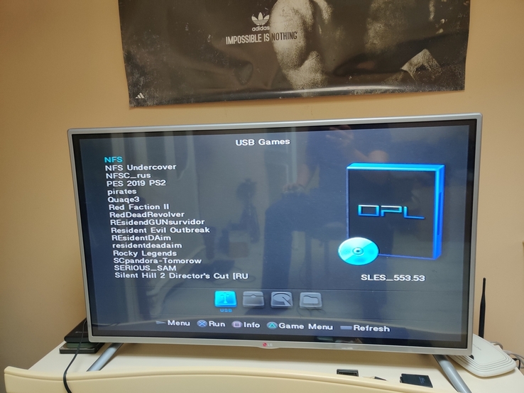 Sony playstation 2 SCPH 90008 Чипованная, Прошитая + HDD 500GB + 130 игр, numer zdjęcia 5