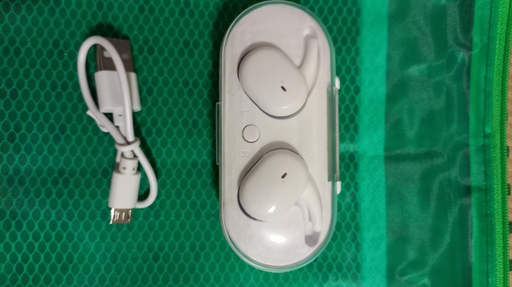 Навушники нові HBQ бездротові з кейсом (TWS-4), фото №4