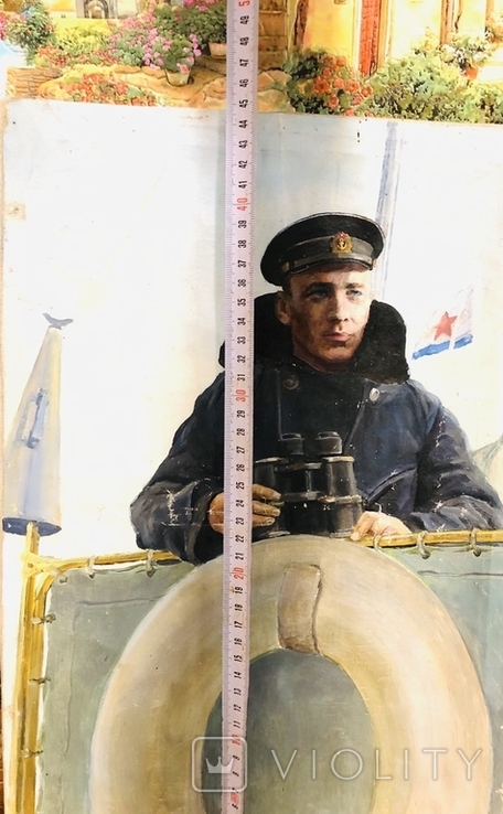 Портрет Адмірала. А. Петров 1951 рік., фото №5