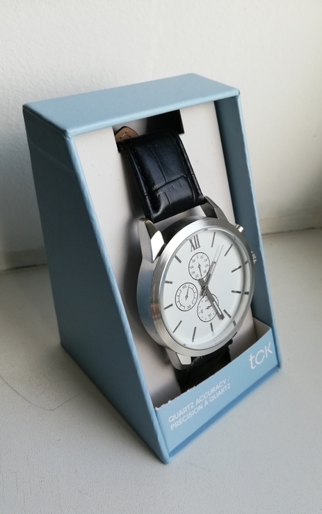  новий кварцевий наручний годинник марки ТСК, фото №3