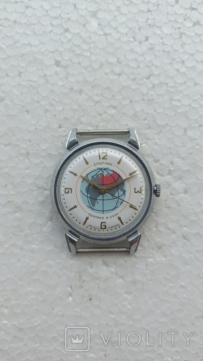 Часы Спутник 1 мчз, рабочие, фото №2