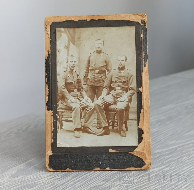 Фото солдат з нагородами / Австро-Угорщина / ПСВ, фото №3
