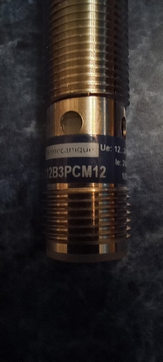 Индуктивный датчик SX112B3PSM12(Telemecanique) в комплекте с штекером!!!, фото №6