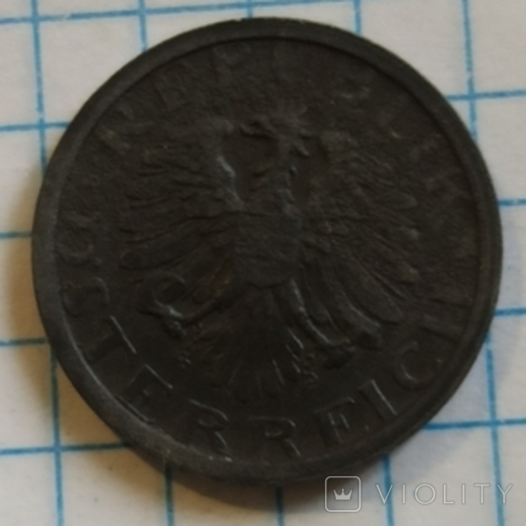 Австрия 10 грош 1948, фото №3