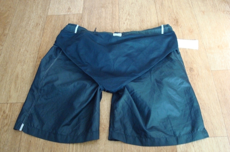 Nike оригинал летние шорты мужские плащевка с плавками т. синие с лампасами м, фото №5