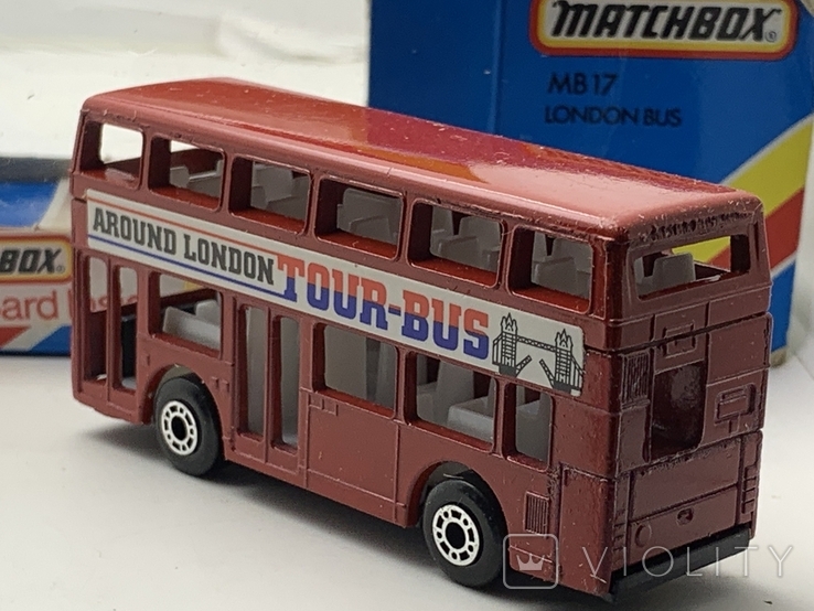 Matchbox MB17 London Bus - Leyland Titan, фото №3