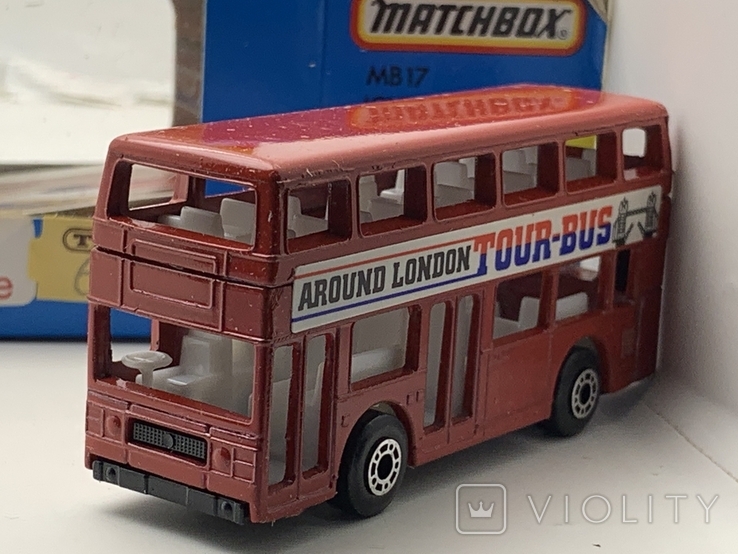 Matchbox MB17 London Bus - Leyland Titan, фото №6