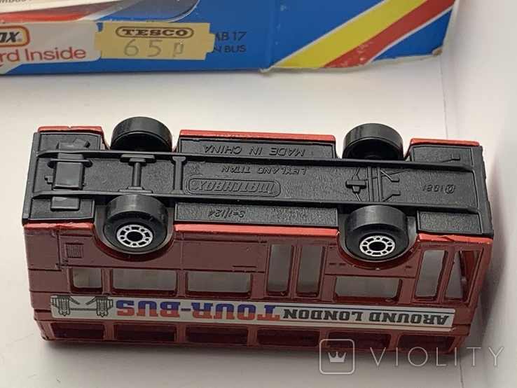 Matchbox MB17 London Bus - Leyland Titan, фото №8