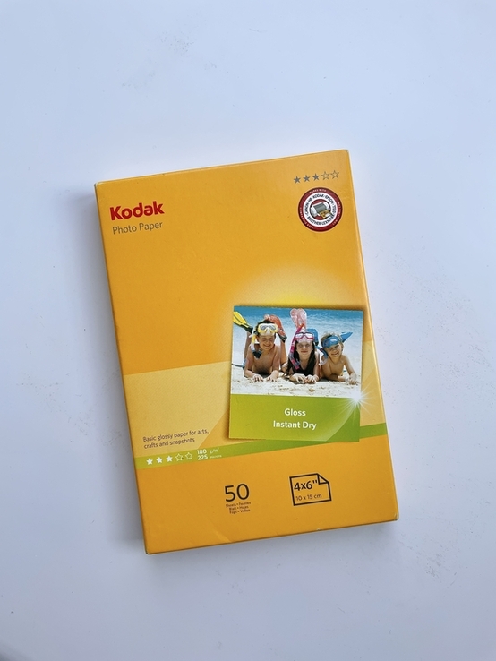 Фотобумага Kodak 10х15 см (50 листов), фото №2