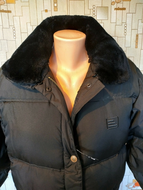 Куртка зимня жіноча. Пуховик ELHO пух-перо р-р 38 (відмінний стан), numer zdjęcia 5