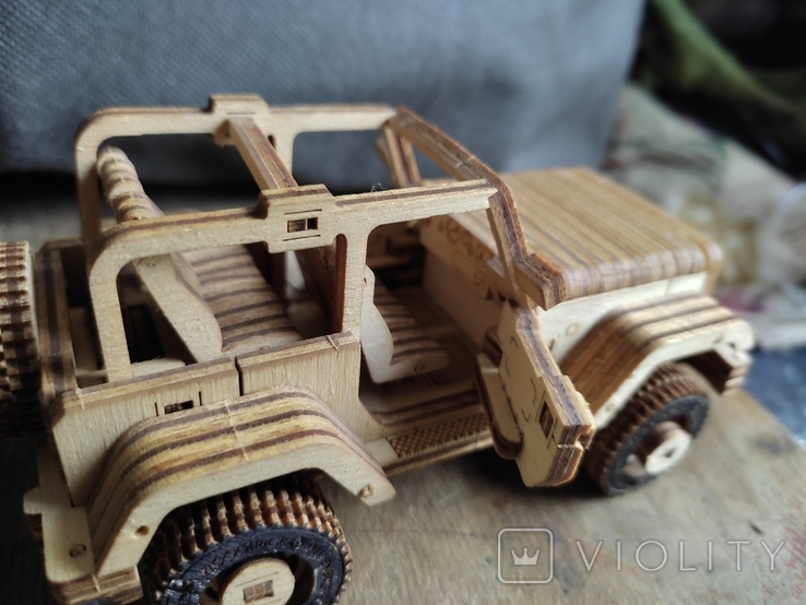 Джип Wrangler. Wood Trick.фанера., photo number 8