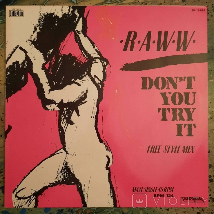 Raww / Don't You Try It // 1986 // Emergency Records / Vinyl / 12", photo number 3