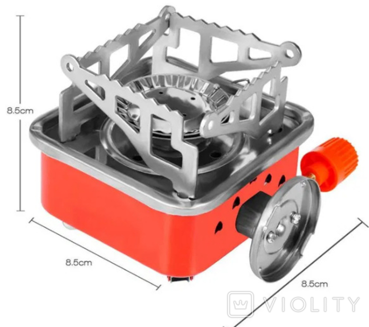 Туристична газова плита з балоном, фото №4
