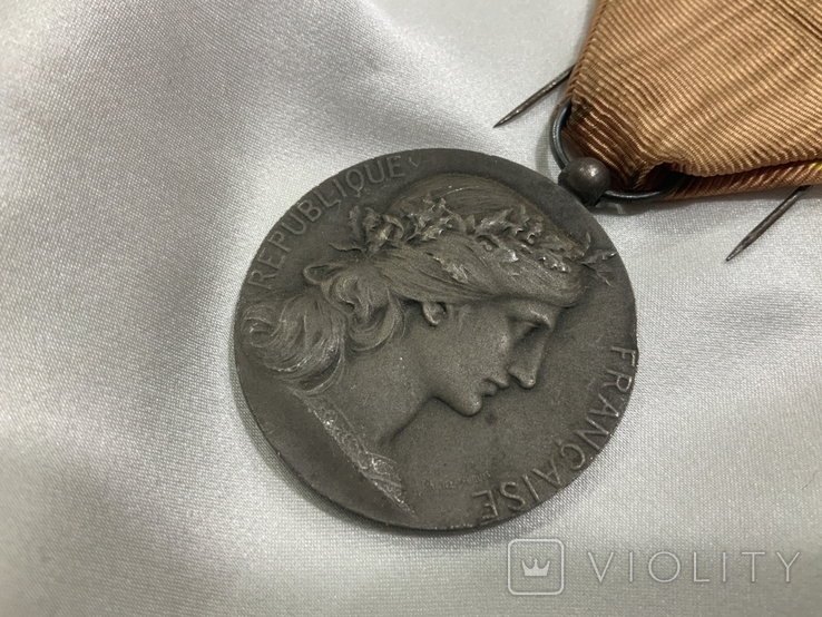 Медаль Східного Промислового Товариства Франція, фото №3