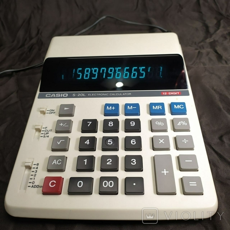 Калькулятор casio s-20l