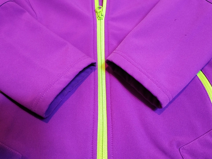 Термокуртка жіноча QUECHUA софтшелл стрейч на зріст 143-152 см, фото №8