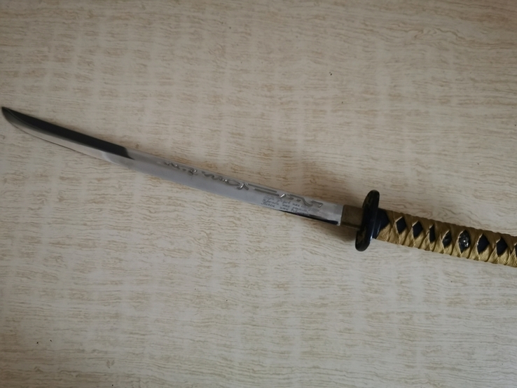 Японский меч, катана с дарственной надписью., фото №4