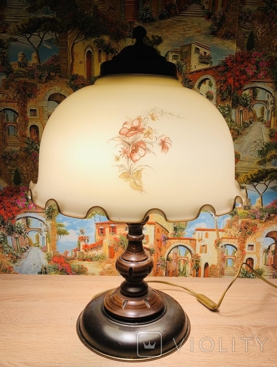 Італійська настольна лампа, фото №3