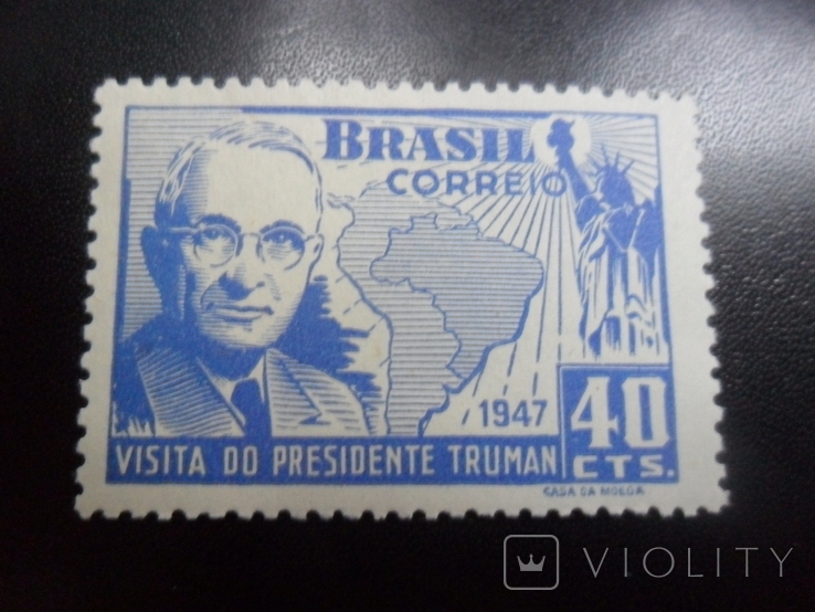 Brazylia. 1947 Wizyta Trumana.