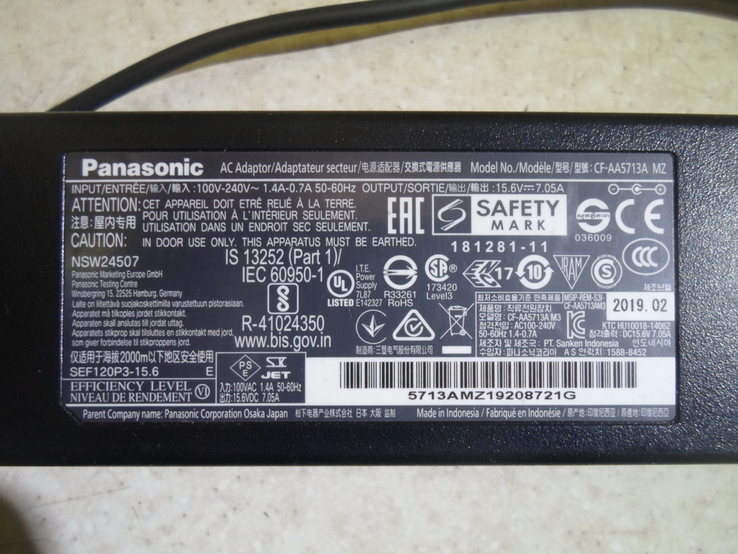 Защищённый ноутбук Panasonic CF-54, тач экран, i5, SSD, Full HD., фото №6