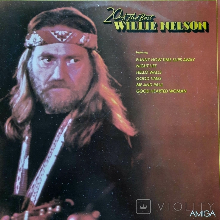 Willie Nelson / 20 Of The Best / 1988 / AMIGA / Vinyl / LP / Compilation / Stereo, photo number 2