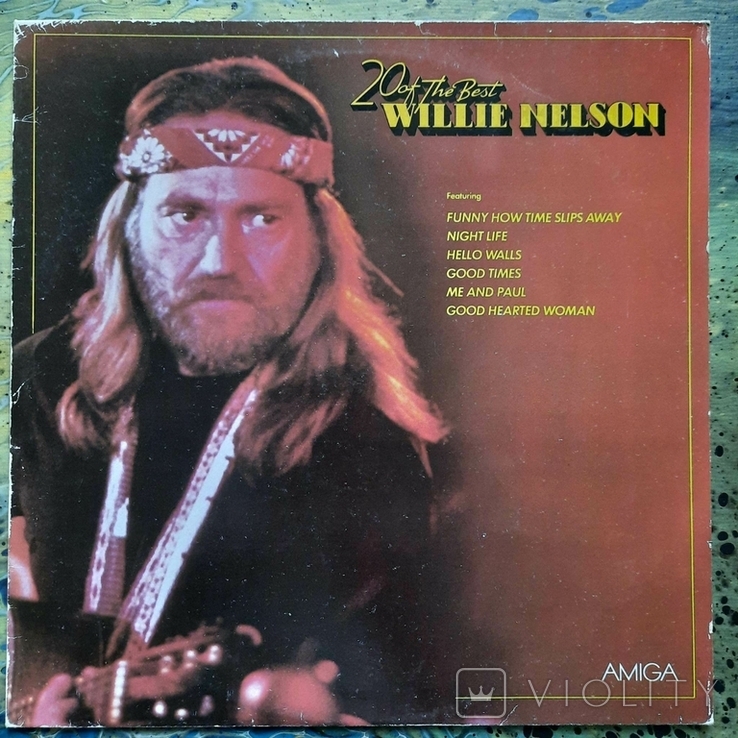 Willie Nelson / 20 Of The Best / 1988 / AMIGA / Vinyl / LP / Compilation / Stereo, photo number 3