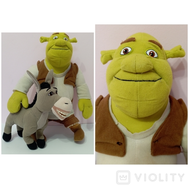 Shrek 35cm and Donkey Doll Toy, photo number 2