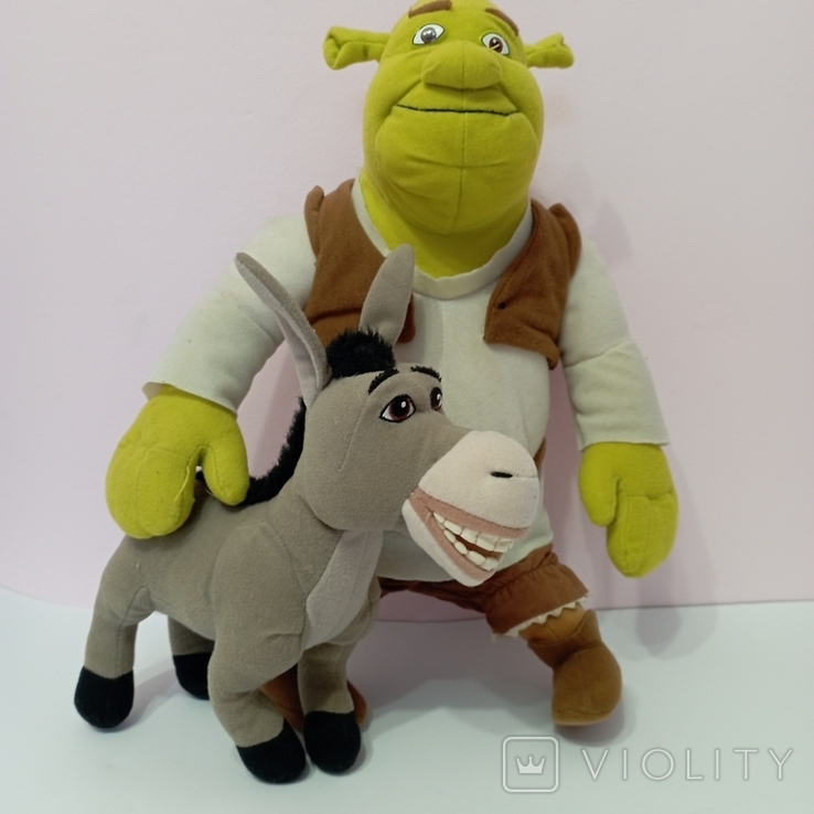 Shrek 35cm and Donkey Doll Toy, photo number 6
