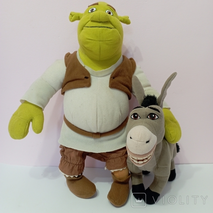 Shrek 35cm and Donkey Doll Toy, photo number 7