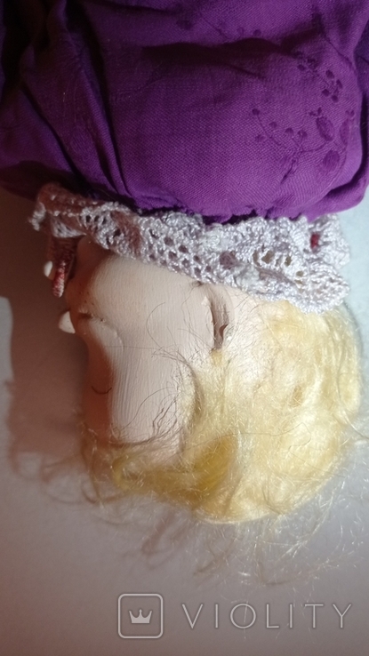 I will sell a vintage doll height 31 cm, photo number 6