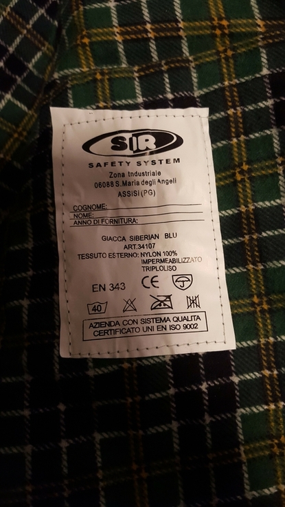 Робоча куртка Sir Safety System з зйомним лайнером L, numer zdjęcia 4
