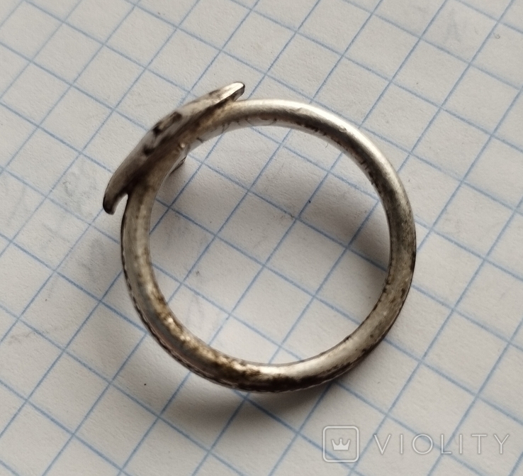 Перстень серебрение, фото №4
