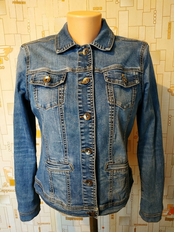 Куртка джинсова жіноча BONITA коттон стрейч р-р 38, фото №2