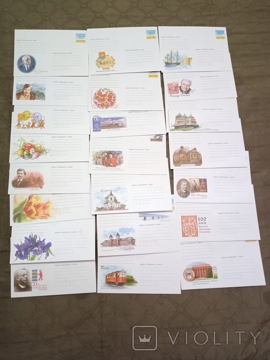 Добірка художніх маркованих конвертів України за 2009 рік, фото №2