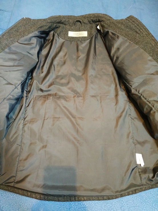 Тепла зимня суконна куртка ESPRIT вовна віскоза p-p прибл. M-S (відмінний стан), фото №9
