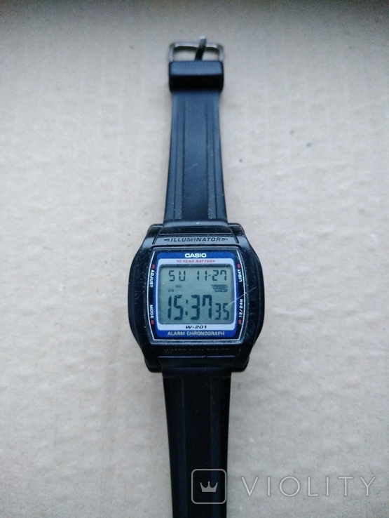 Часы Casio w-201, photo number 3