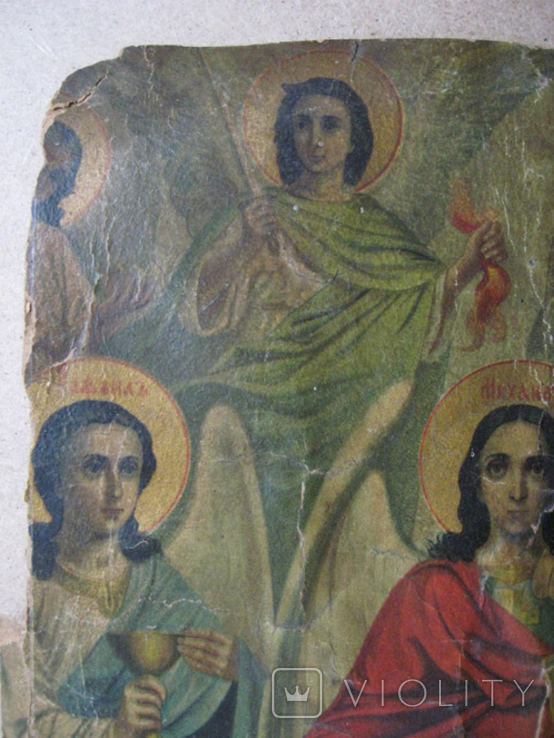 Собор архангелов, литография, 187х225 мм, фото №8