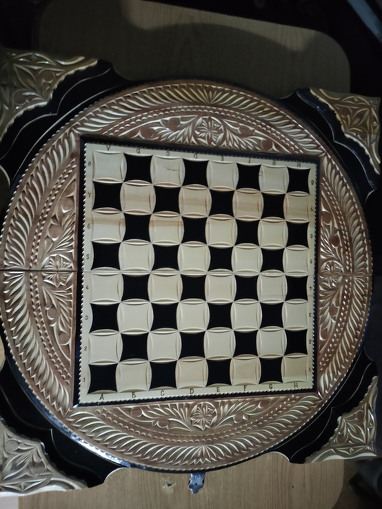 Нарды шахматы шашки, три в одном, фото №2