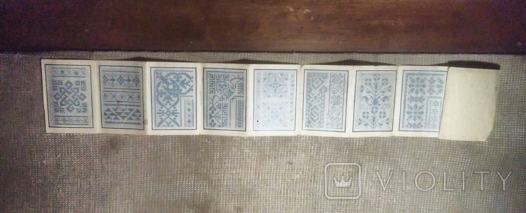Набор старинных трафаретов для маркировки фарфора + инструкция. Медь 19 век Германия, фото №8