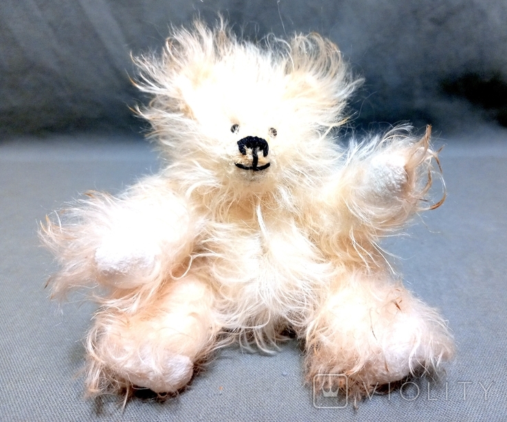 Teddy Bear Soft Toy Head Paws Swivel Vintage Europe
