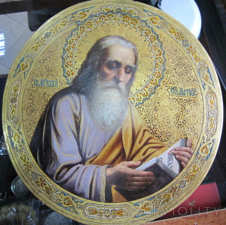 Ікона святий Євангеліст Матвій.