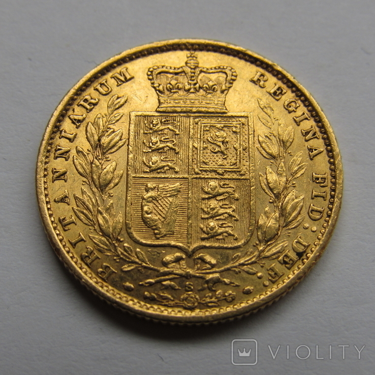 1 фунт 1881 г. Великобритания, photo number 2