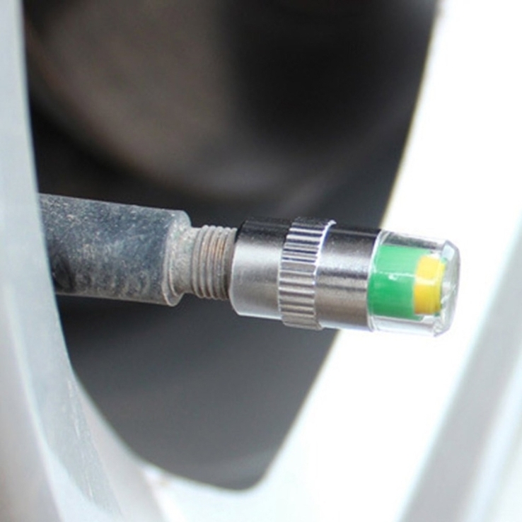 Колпачки на ниппель с индикатором давления в шинах 2.4 bar, фото №6
