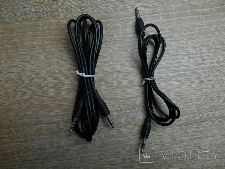 Two headphone cables for the 3rd and 4th pins, photo number 2