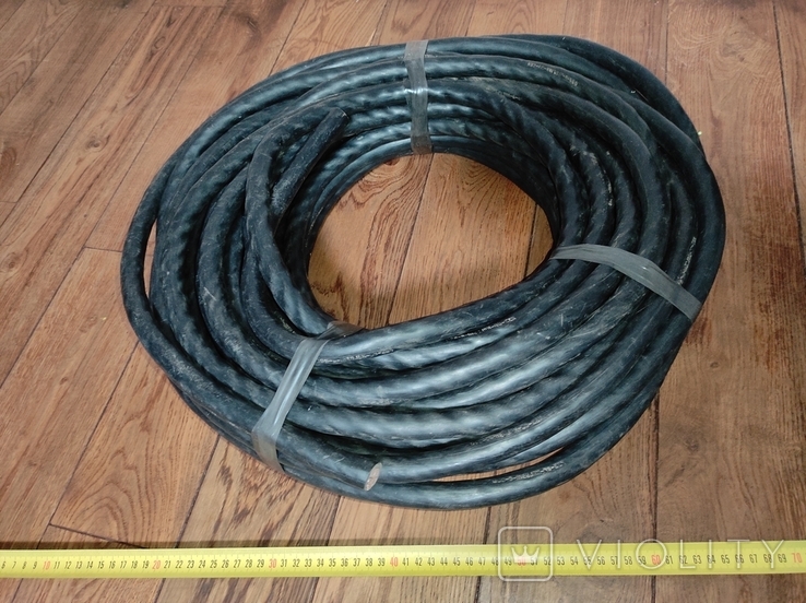 Шахтный кабель КОГВЭШ 3х6+1х4+1х2,5 (29,5м), фото №3