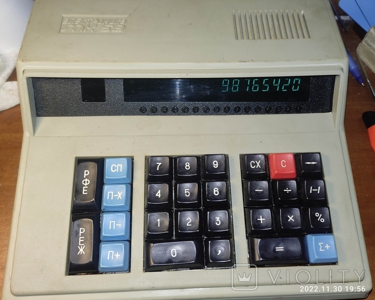 Калькулятор МК59 93год Электроника, фото №2
