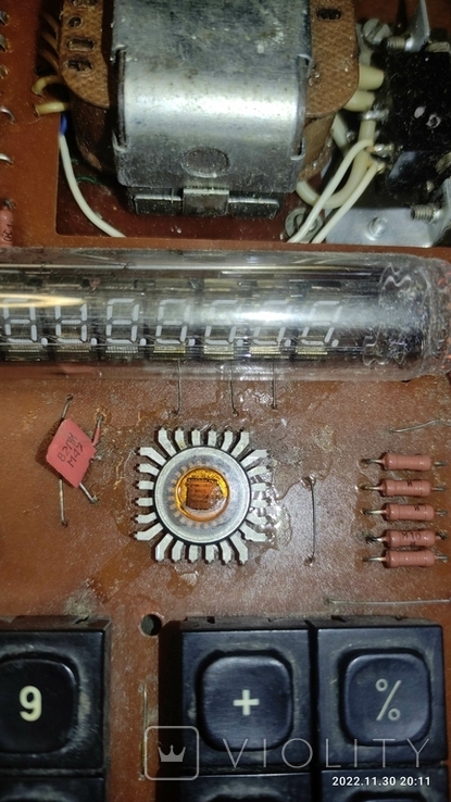 Калькулятор С3-22 Электроника 81год, фото №5