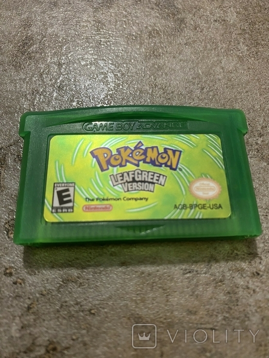 Картридж Pokemon Leaf Green Version для Nintendo Game Boy Advance