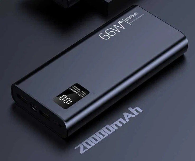 Павербанк Power Bank 20000 мАч , 66w