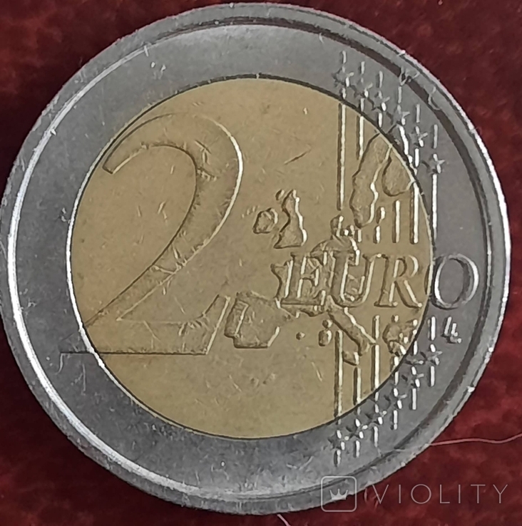 Італія 2 євро / 2002, фото №3